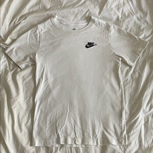 Nike Boy's Short Sleeve White Tee